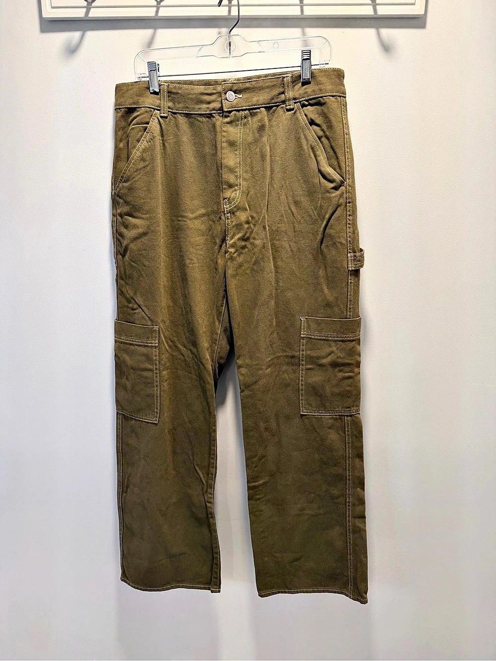 Women's Cotton Cargo Pants Size Medium NWT